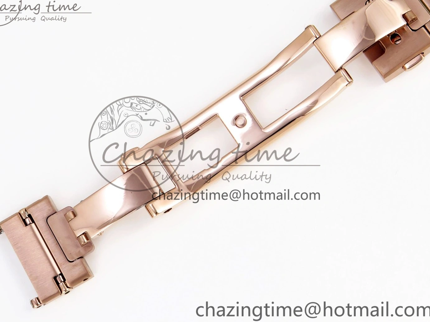 0202 DailyWear Constellation 39mm RG ASWF 1:1 Best Edition White Dial on RG Bracelet A 7781